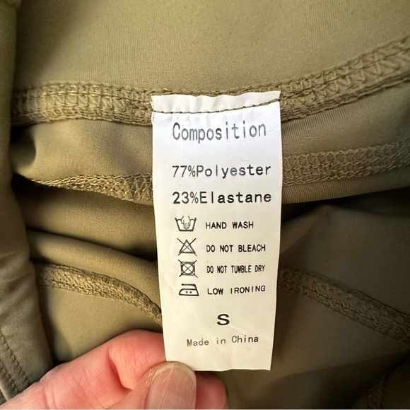 Soul Crusher Cornhole High Waist Leggings Green Womens Size Small NWOT - Picture 5 of 5